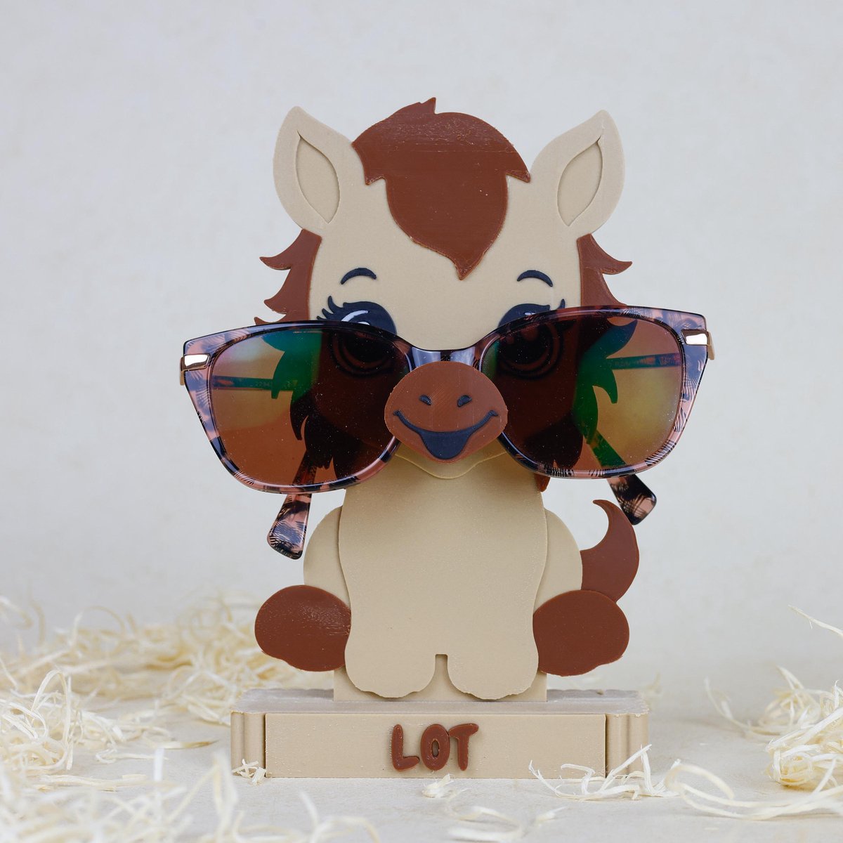 Brillenhouder Paard - bril - gepersonaliseerd