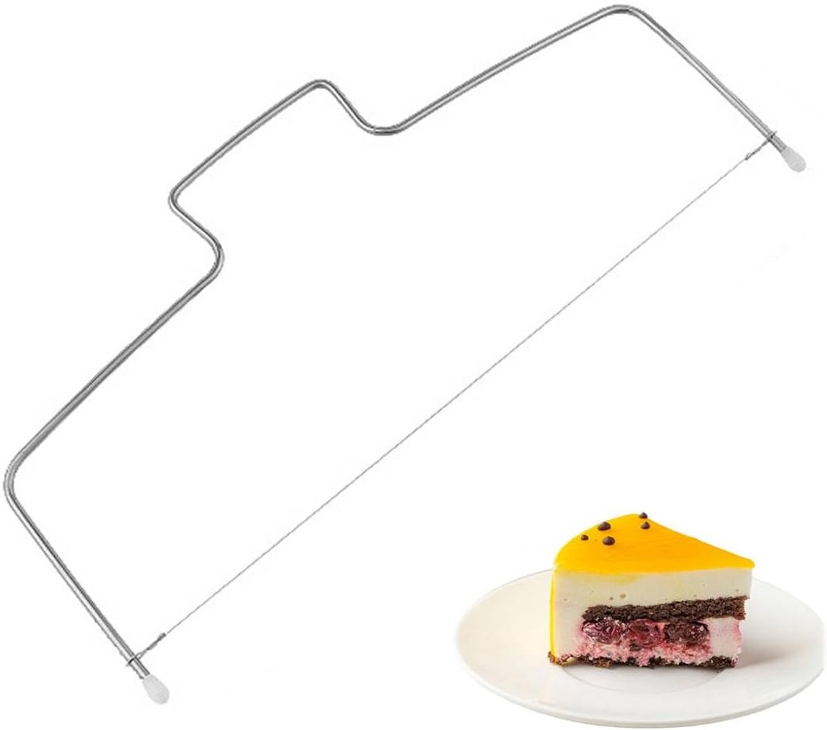 Professionele gelaagde taartsnijder voor perfecte taarten