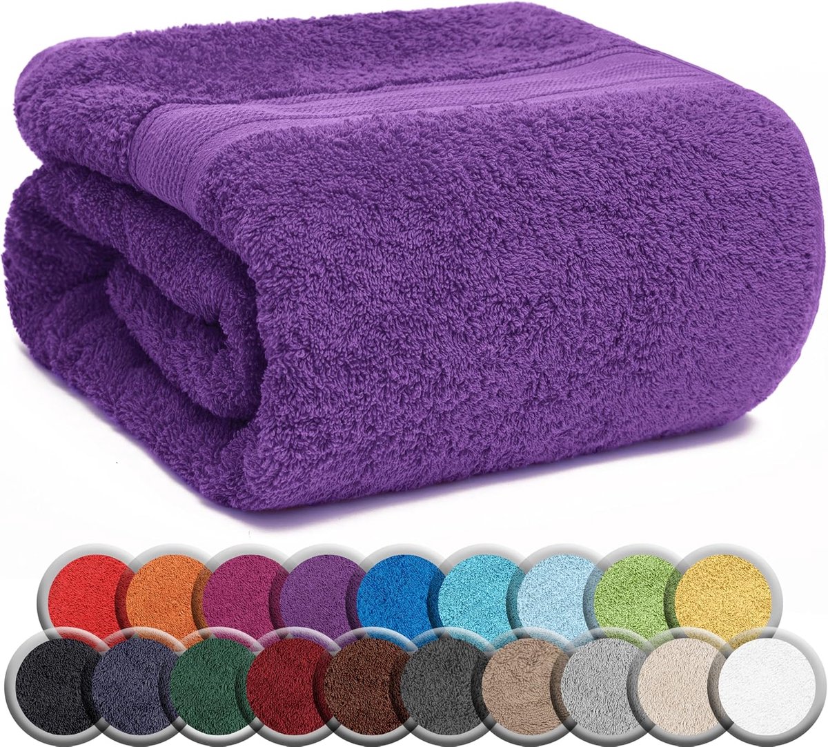 Luxe Sauna Handdoek 80x200 cm - 100% Katoen - Premium Kwaliteit