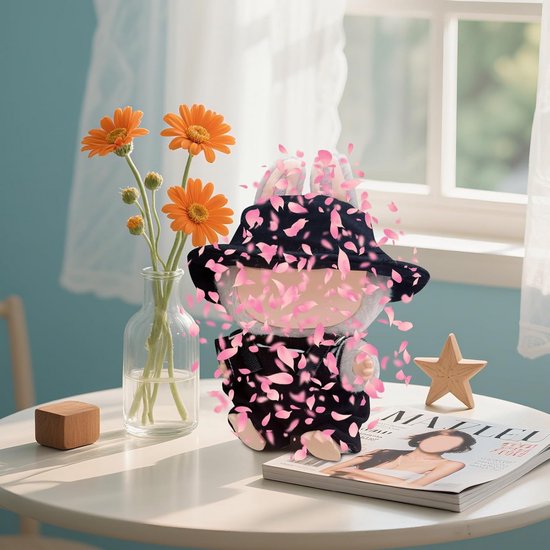Kleding en accessoires voor 17 cm poppen - Pluche outfits en stijl van Merkloos — afbeelding 5