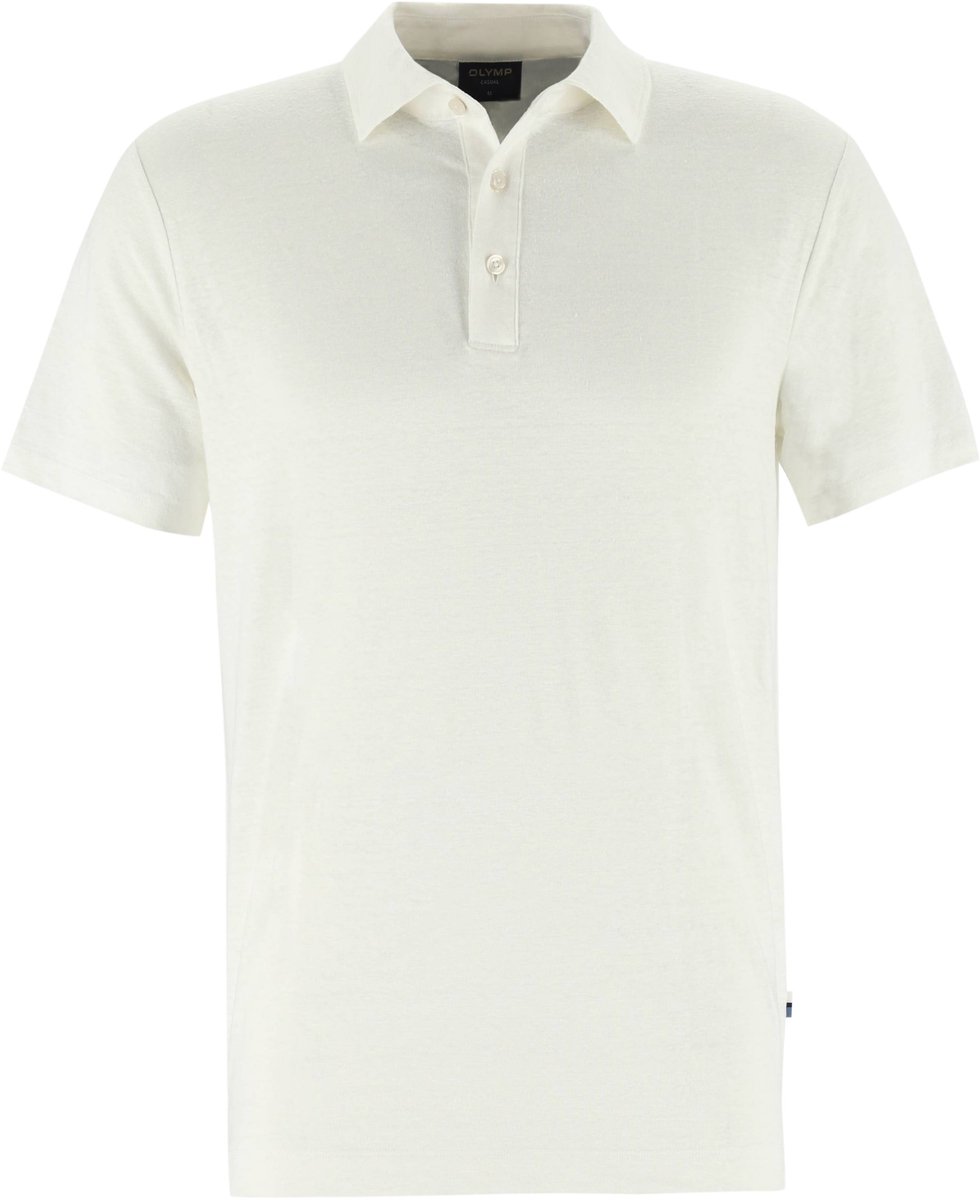 OLYMP Polo Casual - modern fit polo - wit