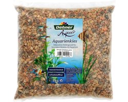 Aquarium Grind Bruin/Grijs 5kg - Natuurlijk Bodemsubstraat voor Vissen en Planten