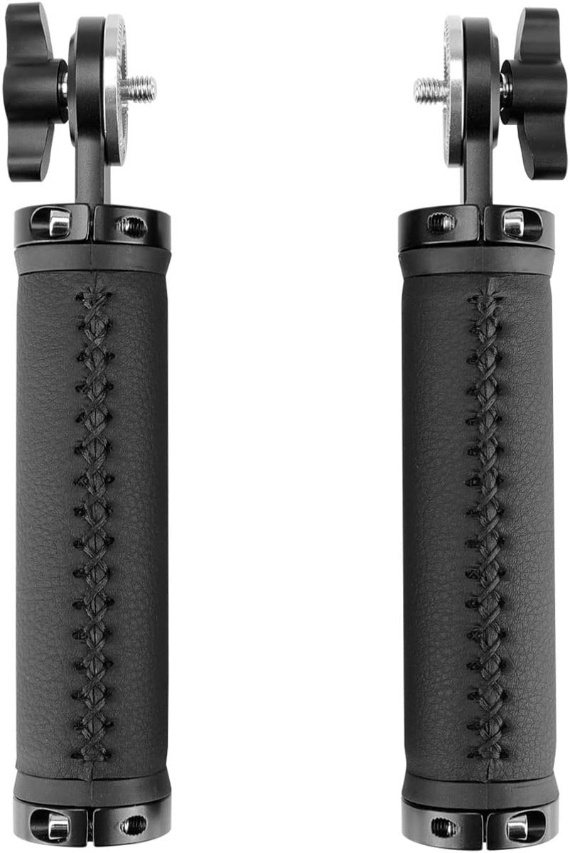 Aluminium Handvat Grip voor DSLR Camera Monitor met M6 Aansluiting