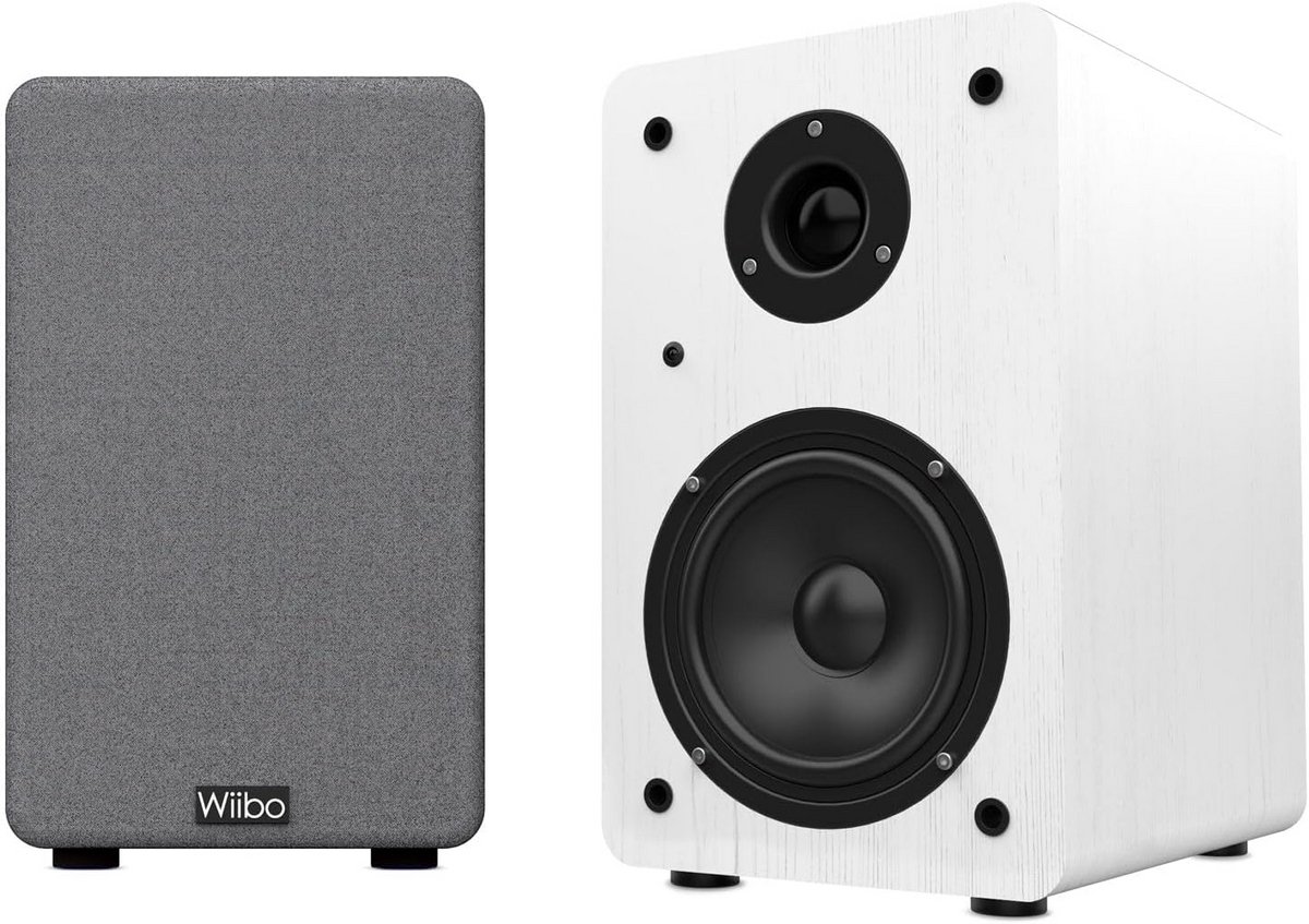 Hi-Fi Speakers 100W - Compact Design with Bass Reflex - 2-Way Audio Experience