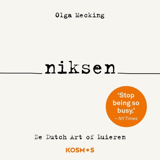 Niksen - cover