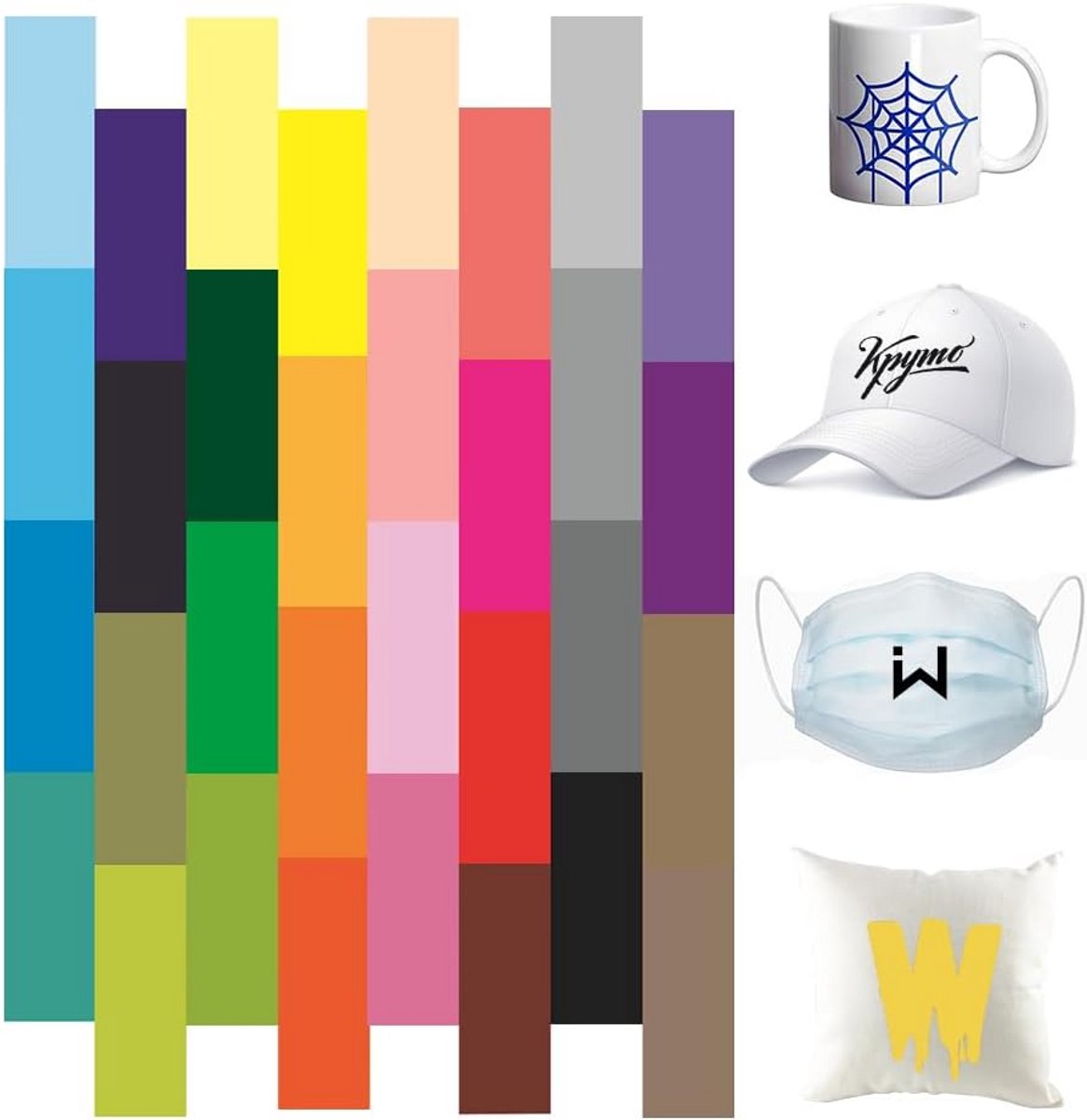 Infusible Transfer Ink voor Cricut Joy - Sublimatie Transferpapier 11,5 x 30,5 cm