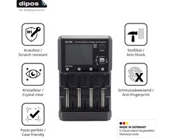 dipos – 2x Pantserfolie geschikt voor SkyRC MC5000 | 9H Screenprotector