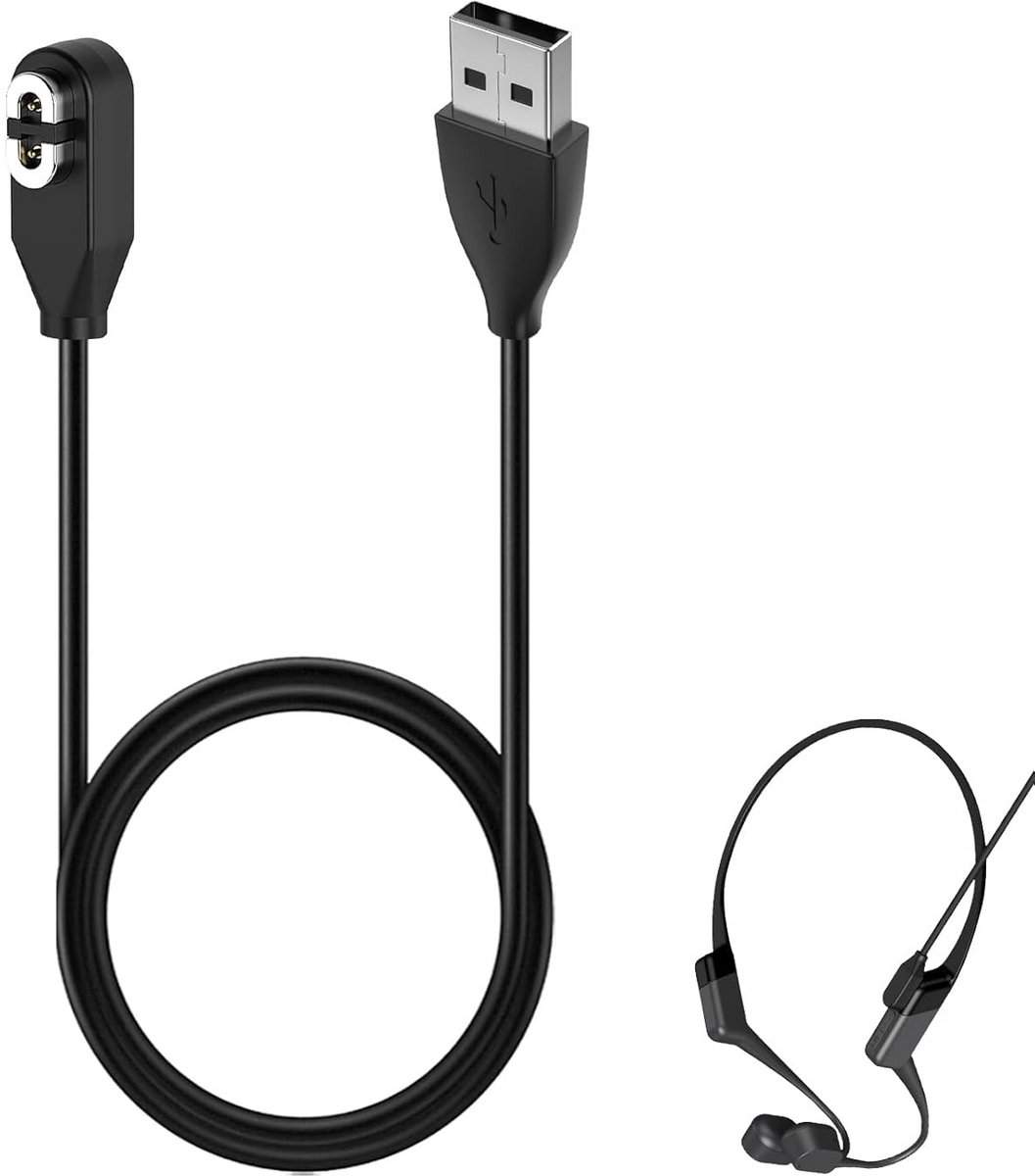Magnetische Oplaadkabel voor Draadloze Hoofdtelefoons - 1 Meter