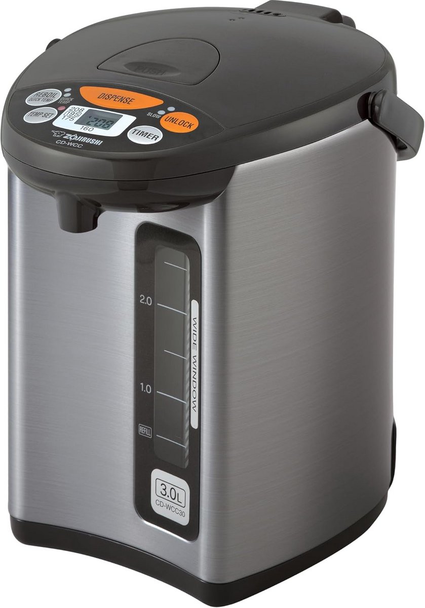 Micom Waterkoker & Warmer met Temperatuurregeling en Energiebesparing
