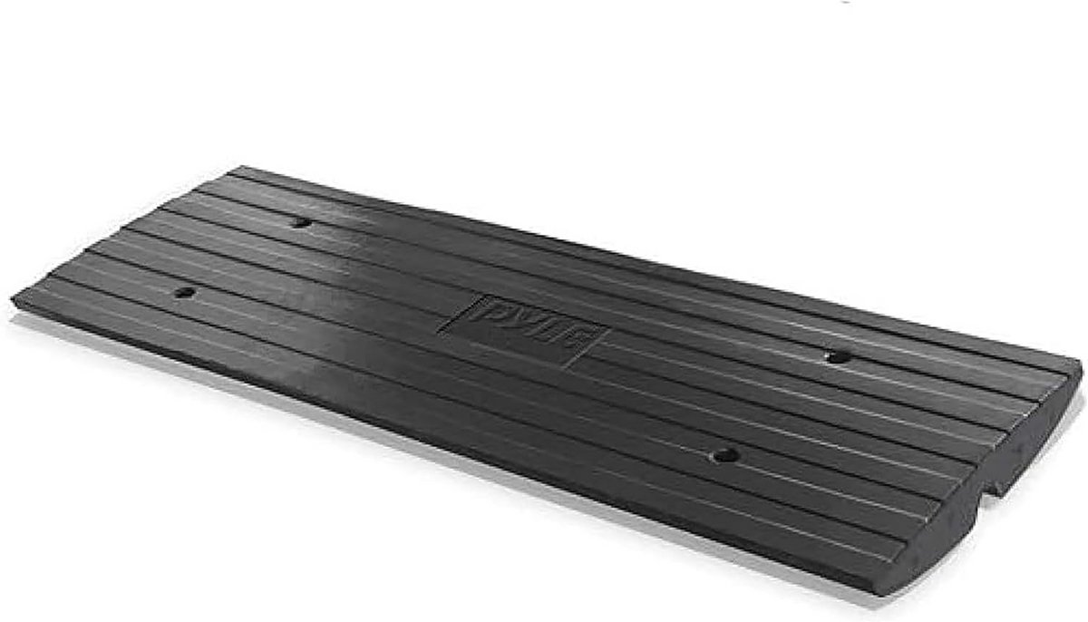 Duurzame Rubber Drempel Ramp voor Auto's - Flexibele Toegang voor Opritten en Laadplaatsen