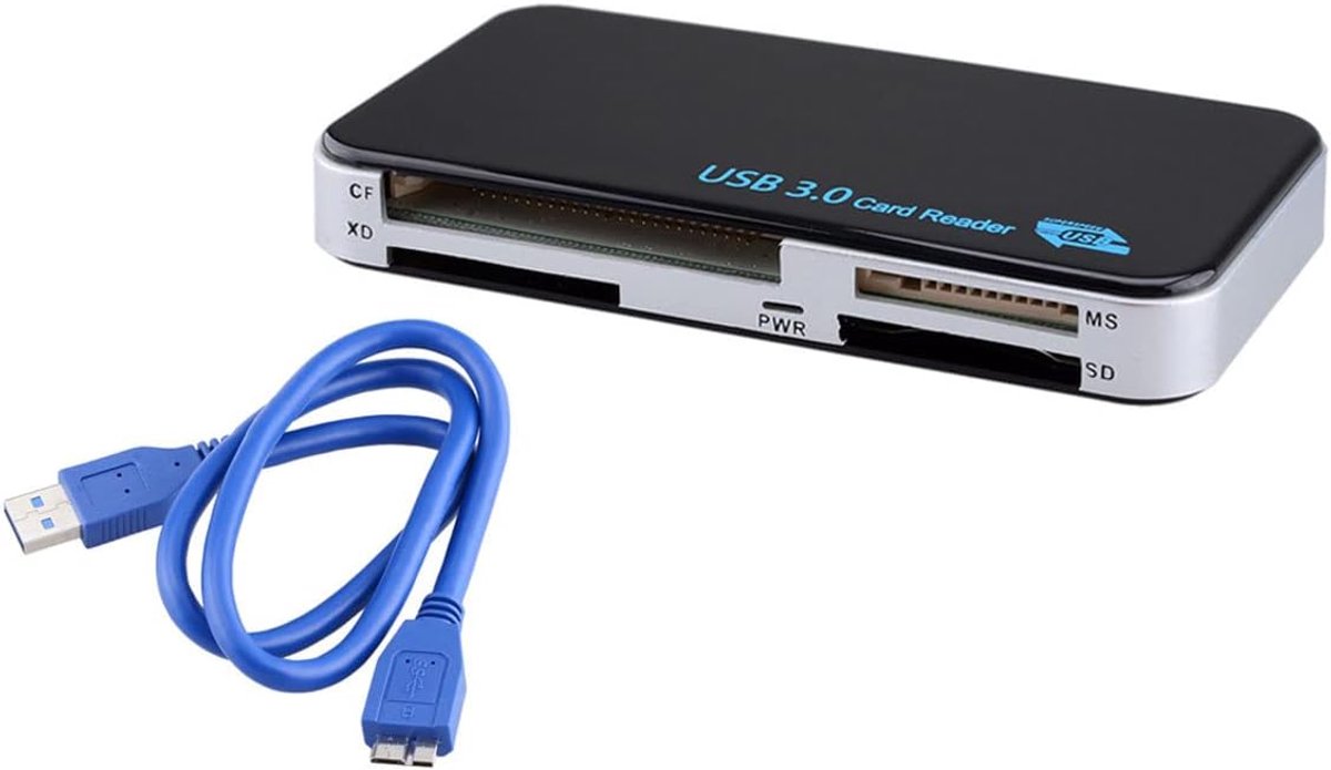USB 3.0 Multifunctionele Geheugenkaartlezer voor Micro SD, SD, XD, CF, M2, MS
