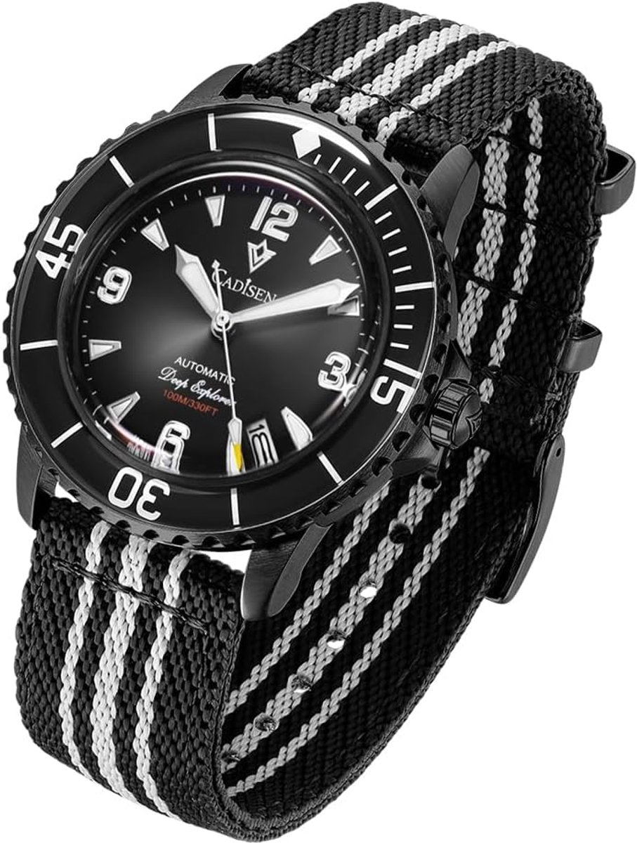 Automatisch herenhorloge met saffierglas - Waterdicht tot 200 m
