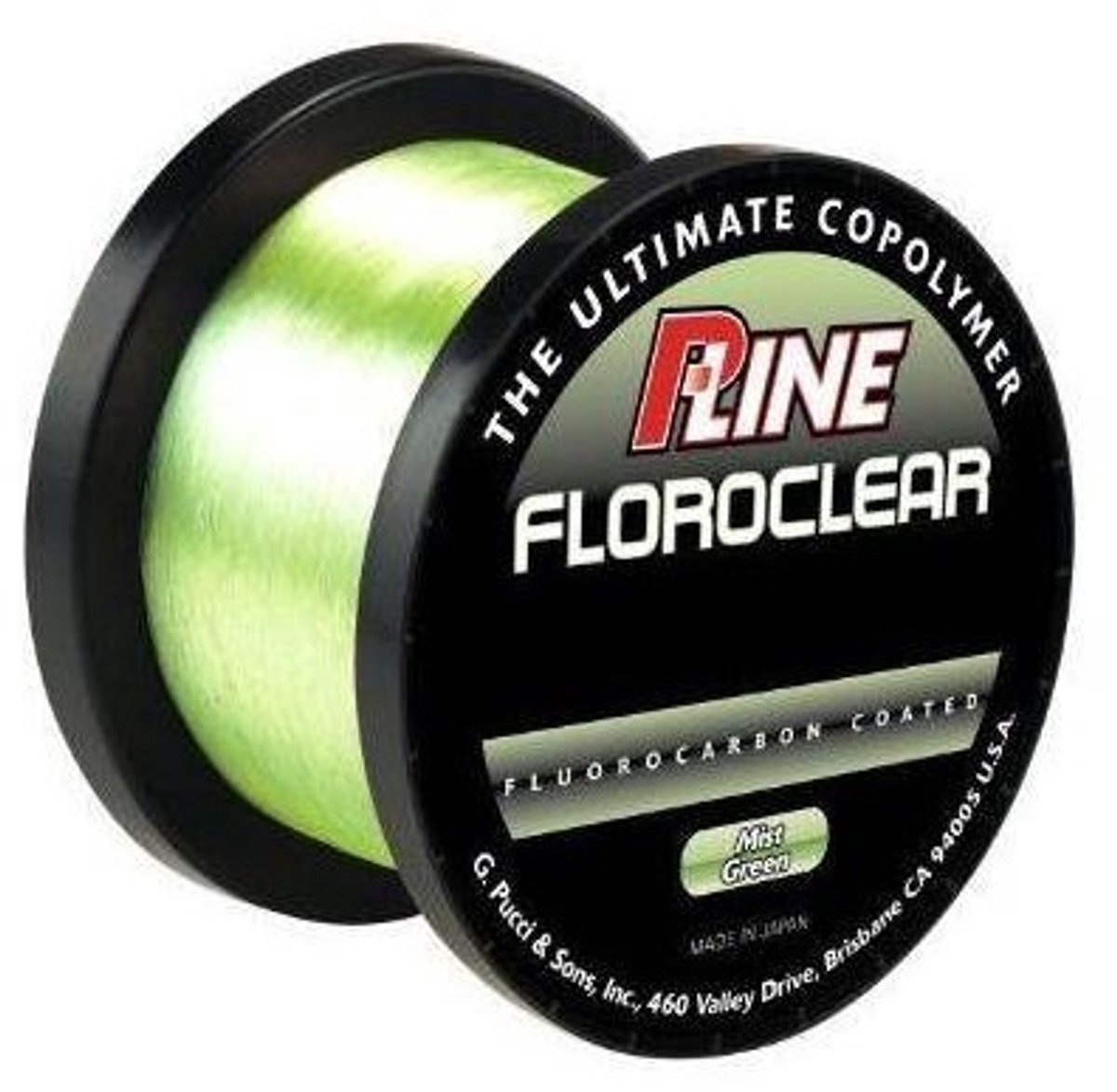 P-Line Lijn Floroclear Mist Green 0.30mm 1000mtr