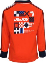 J&JOY - Poloshirt Mannen Moraine Lake Orange