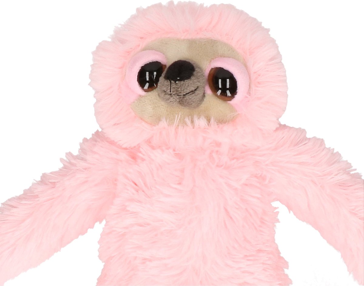 Peluche paresseux rose en peluche 60 cm Peluches paresseux