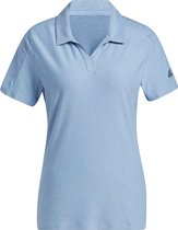Adidas Poloshirt Primegreen Dames Polyester Blauw Maat Xs