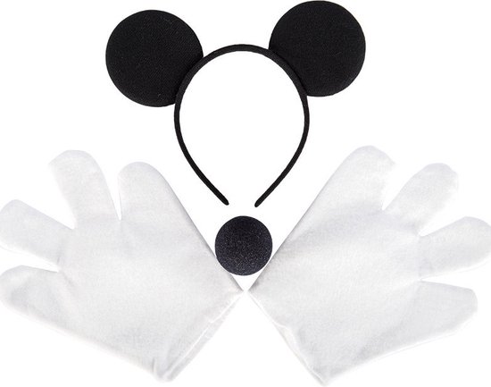 Ensemble d'accessoires Carnival Toys Mickey Mouse Wit 4 pièces Taille unique