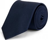 GENTS | Stropdas zijde donkerblauw Maat NS
