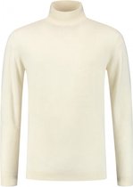 GENTS - Coltrui Heren - Truien Heren Volwassenen Turtle Neck ecru Maat XL