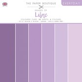 The Paper Boutique Kleur Papier - Lilac - 6x6 vellen - 20.3x20.3cm