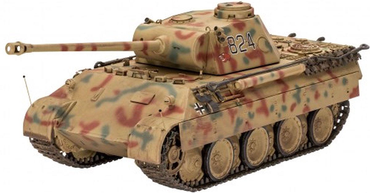 Revell - Char PANTHER tank set maquette militaire + peintures + colle 03273 1/35