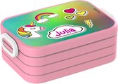 Mepal Lunchbox Take A Break Midi eenhoorn met naam