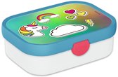Mepal Lunchbox Campus eenhoorn met naam