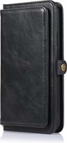Hoesje geschikt voor iPhone 13 - Bookcase - Afneembaar 2 in 1 - Backcover - Pasjeshouder - Portemonnee - Kunstleer - Zwart