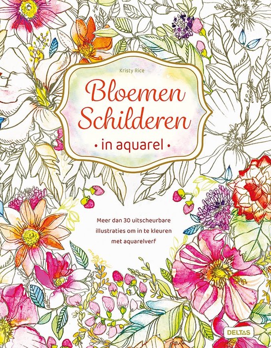 Foto: Bloemen schilderen in aquarel