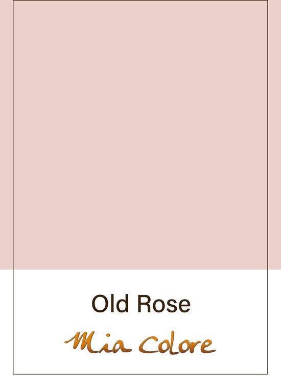 Old rose krijtverf Mia colore 0,5 liter