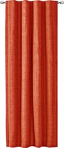JEMIDI Kant-en-klaar blikdicht gordijn - Gordijn met plooiband 140 x 245 cm - Passend voor op gordijnen rail - Terracotta