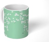 Mok - Mintgroene confetti - 350 ML - Beker