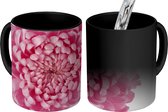 Magische Mok - Foto op Warmte Mok - Roze chrysant - 350 ML