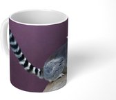 Mok - Aap - Ringstaartmaki - Steen - 350 ML - Beker