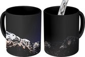 Magische Mok - Foto op Warmte Mok - Maan - Berg - Landschap - 350 ML