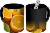 Magische Mok - Foto op Warmte Mok - Sinaasappel - Fruit - Oranje - 350 ML