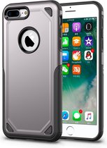 Mobiq Extra Beschermend Armor Hoesje iPhone 8 Plus | iPhone 7 Plus - Schokbestendig beschermhoesje iPhone 8 PLUS / 7 PLUS - Stootvast met TPU en Polycarbonaat - Backcover case met