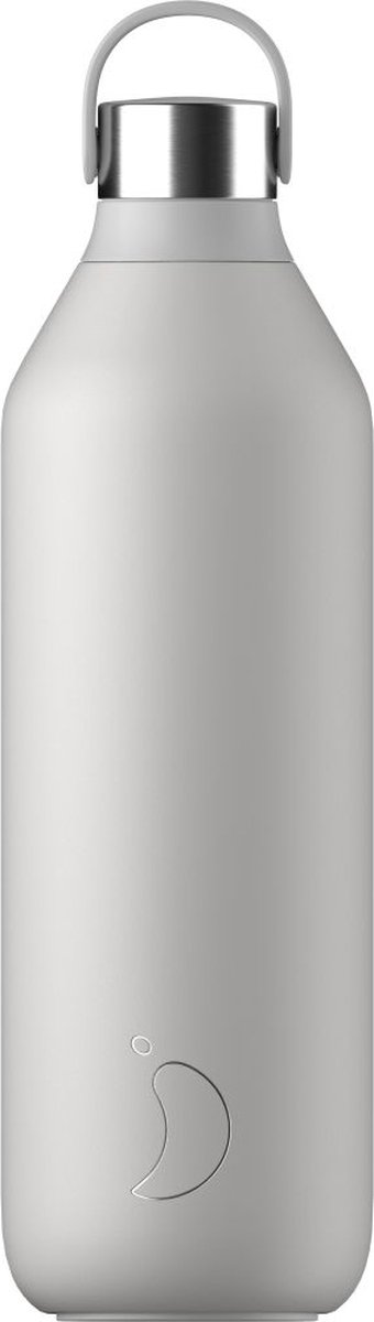 Chilly's Series 2 - Drinkfles - Thermosfles - 1000ml - Granite Grey