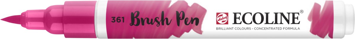 Ecoline - Brushpen - Licht roze - 361Talens