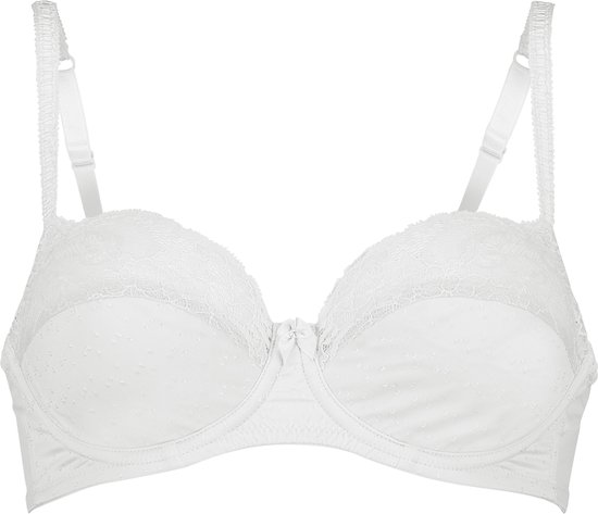 Hunkemöller Niet-voorgevormde BH Sophie full cup - wit - Maat D95