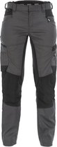 Dassy Helix Women Werkbroek met stretch voor dames 200998 - Antracietgrijs/Zwart - 40