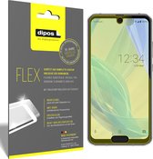 dipos I 3x Beschermfolie 100% compatibel met Sharp Aquos R2 Compact Folie I 3D Full Cover screen-protector