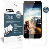 dipos I 2x Pantserfolie helder compatibel met Ulefone S7 Pro Beschermfolie 9H screen-protector