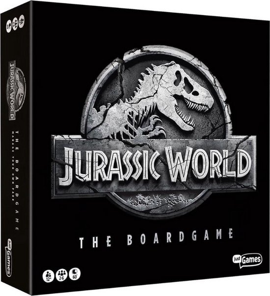 Spellenbundel - 2 Stuks - Jurassic World the boardgame & Het Jachtseizoen