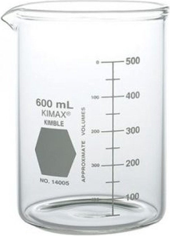 2 x Bekerglas 150 ml | Maatbeker Laag model | Hittebestendig |  Borosilicaatglas |... | bol