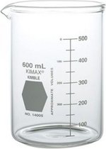 Bekerglas 50 ml | Maatbeker Laag model | Hittebestendig | Borosilicaatglas | Labo-kwaliteit | Boro 3.3