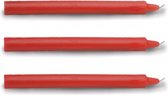 XR Brands Fire Sticks - Fetish Drip Candles - 3 Stuks red