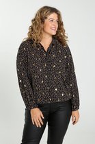 Paprika Dames Hemd met foliedruk - Outdoorblouse - Maat 54