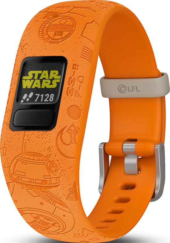 Garmin Vivofit Junior 2 - Activity tracker kinderen - Disney Star Wars Light Side - Oranje