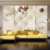 Zelfklevend fotobehang - Elegante accenten beige, 8 maten, premium print